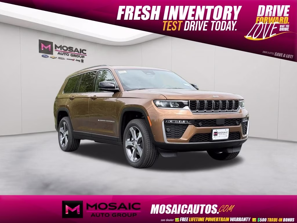 2026 Copper Shino Metallic Clearcoat Jeep Grand Cherokee L Limited 4X4 SUV