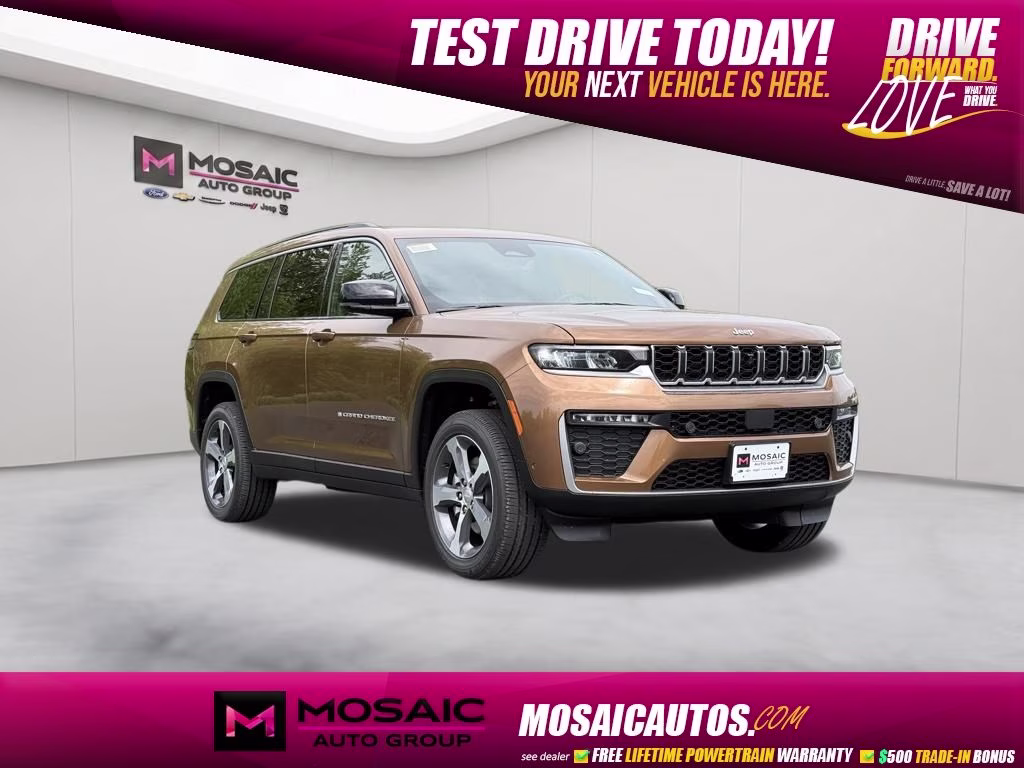 2026 Copper Shino Metallic Clearcoat Jeep Grand Cherokee L Limited 4X4 SUV