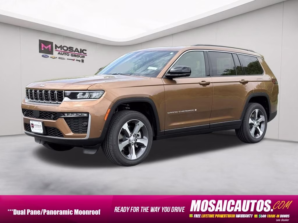 2026 Copper Shino Metallic Clearcoat Jeep Grand Cherokee L Limited 4X4 SUV