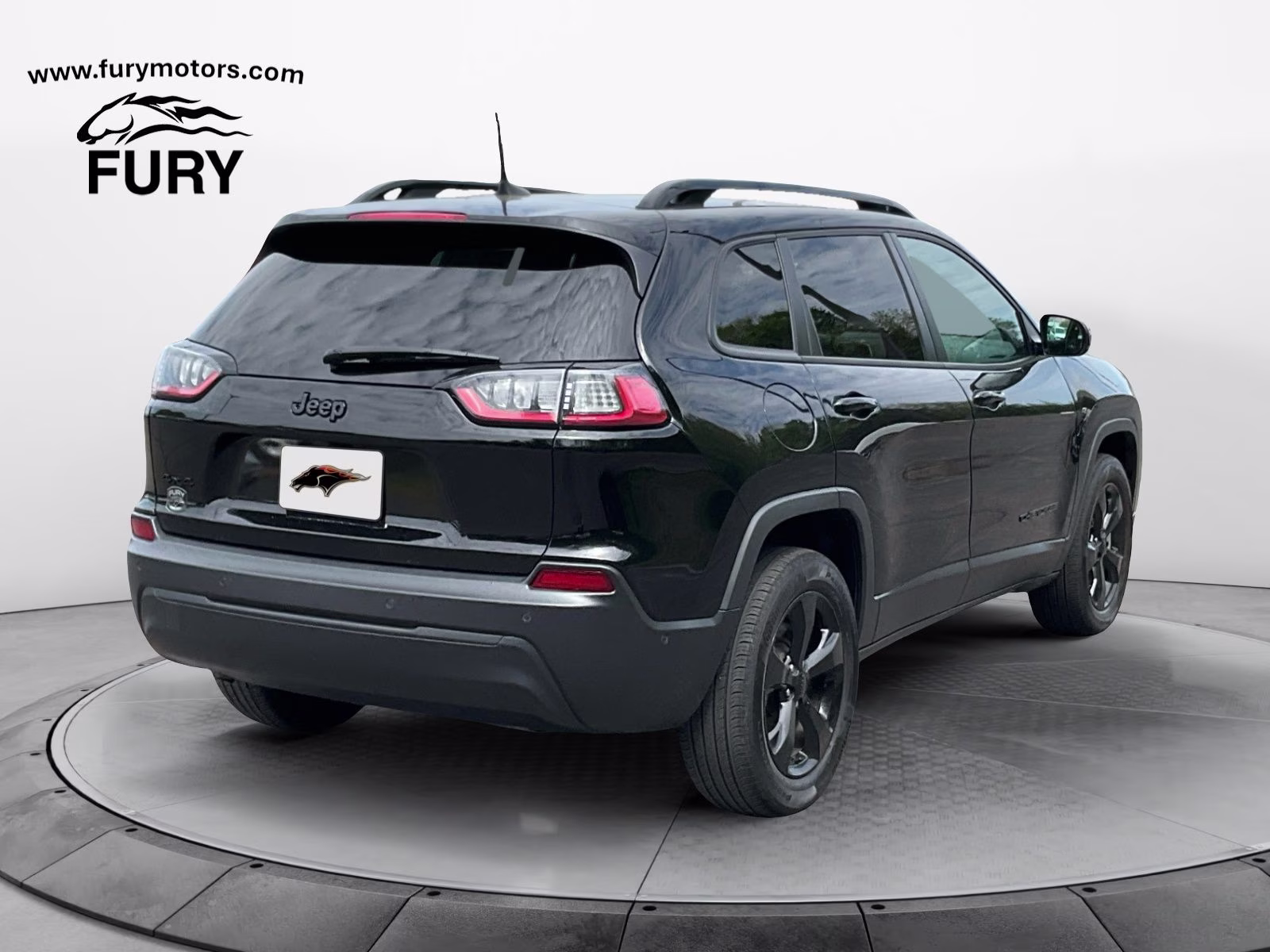 2023 Diamond Black Crystal Pearlcoat Jeep Cherokee Altitude 4X4 SUV