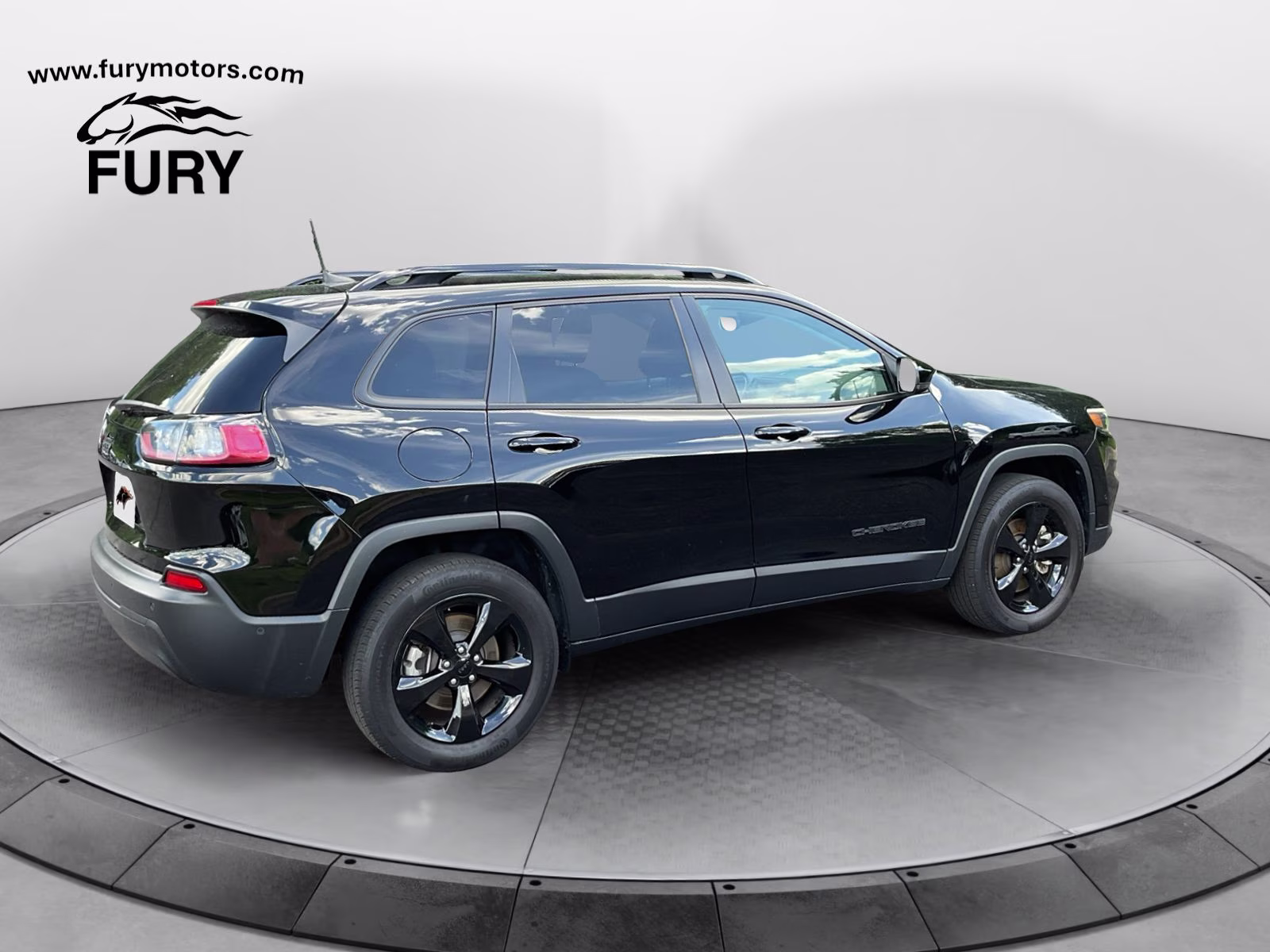 2023 Diamond Black Crystal Pearlcoat Jeep Cherokee Altitude 4X4 SUV