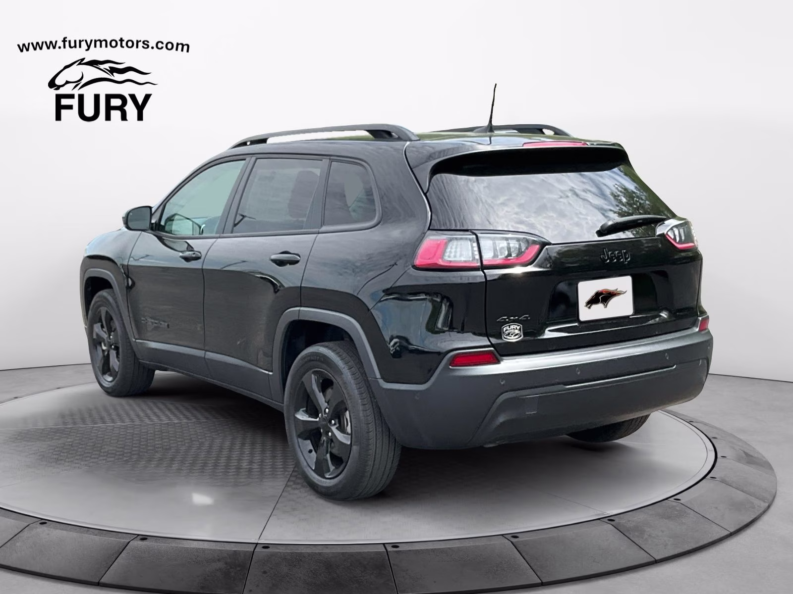 2023 Diamond Black Crystal Pearlcoat Jeep Cherokee Altitude 4X4 SUV
