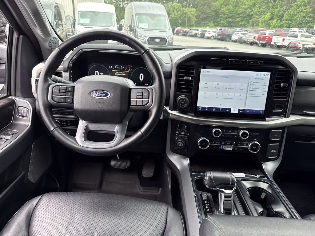 2023 Azure Gray Metallic Tri-Coat Ford F-150 Lariat 4X4 Truck