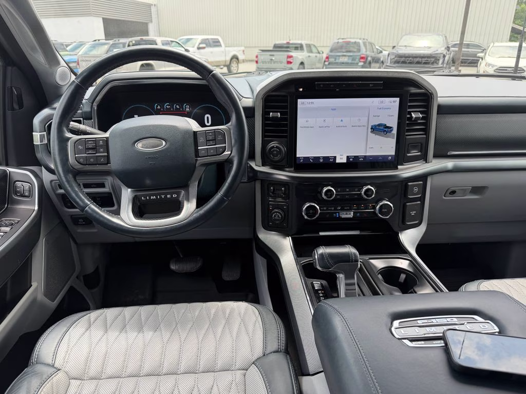 2023 Azure Gray Metallic Tri-Coat Ford F-150 Limited 4X4 Truck