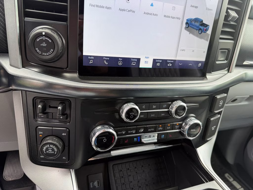 2023 Azure Gray Metallic Tri-Coat Ford F-150 Limited 4X4 Truck