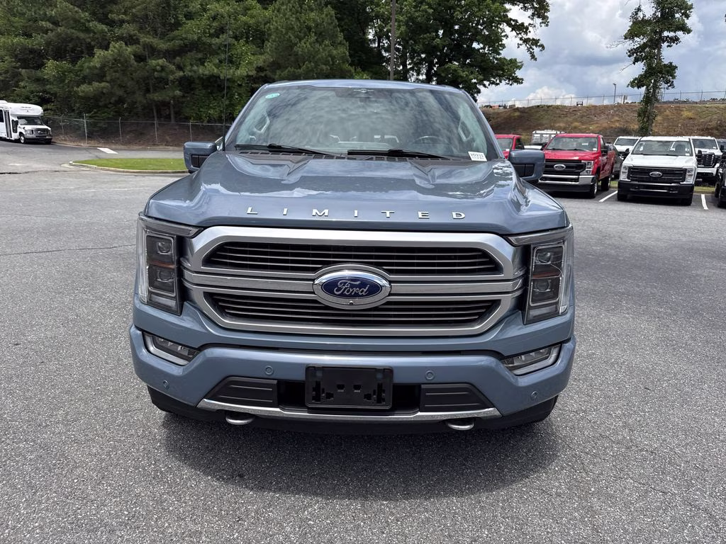 2023 Azure Gray Metallic Tri-Coat Ford F-150 Limited 4X4 Truck