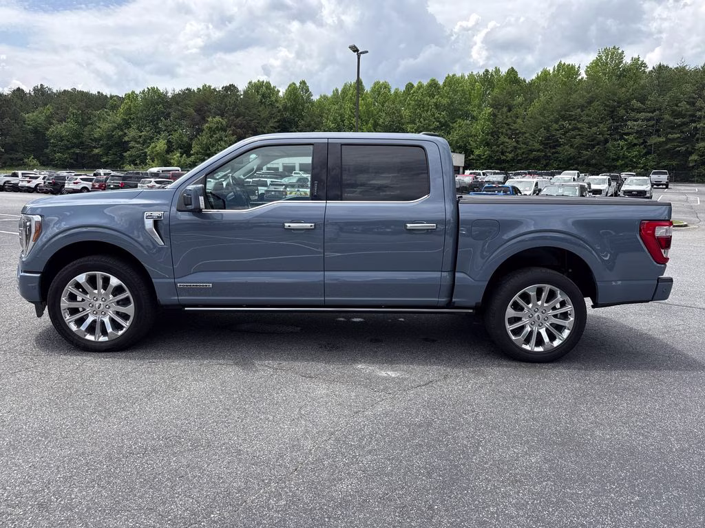2023 Azure Gray Metallic Tri-Coat Ford F-150 Limited 4X4 Truck