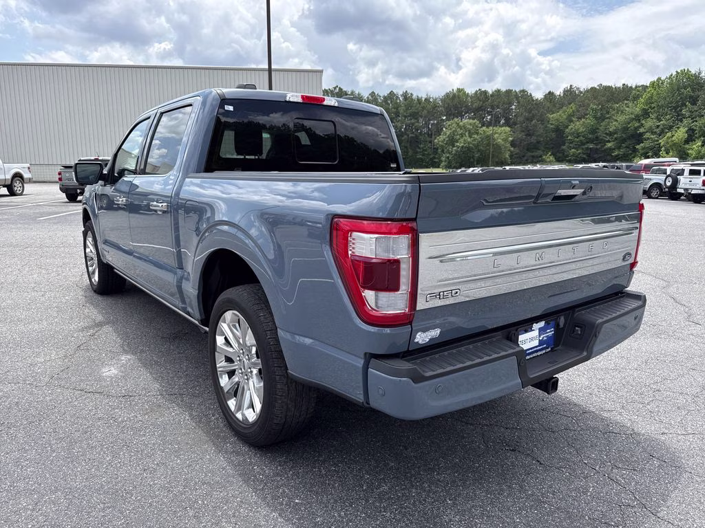 2023 Azure Gray Metallic Tri-Coat Ford F-150 Limited 4X4 Truck