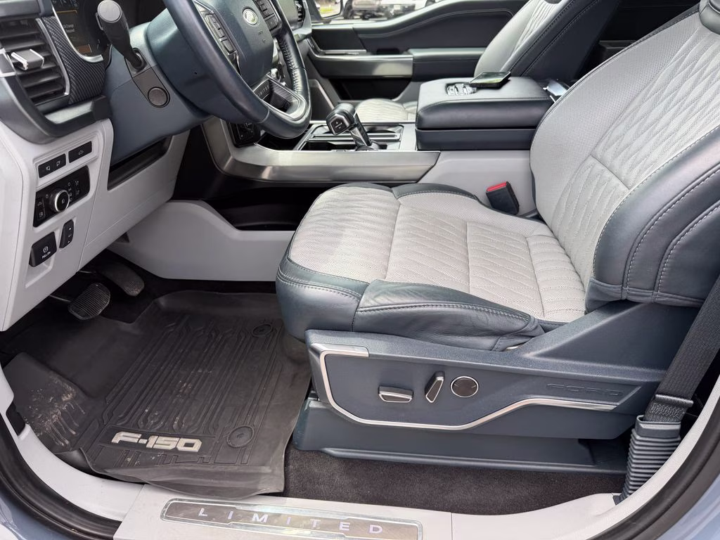 2023 Azure Gray Metallic Tri-Coat Ford F-150 Limited 4X4 Truck