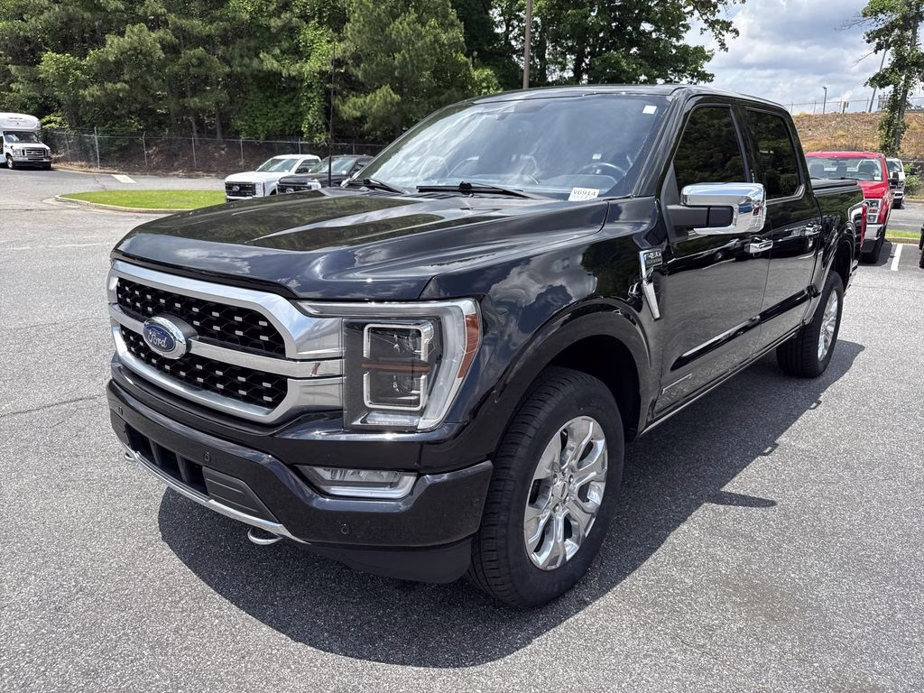 2022 Agate Black Metallic Ford F-150 Platinum 4X4 Truck
