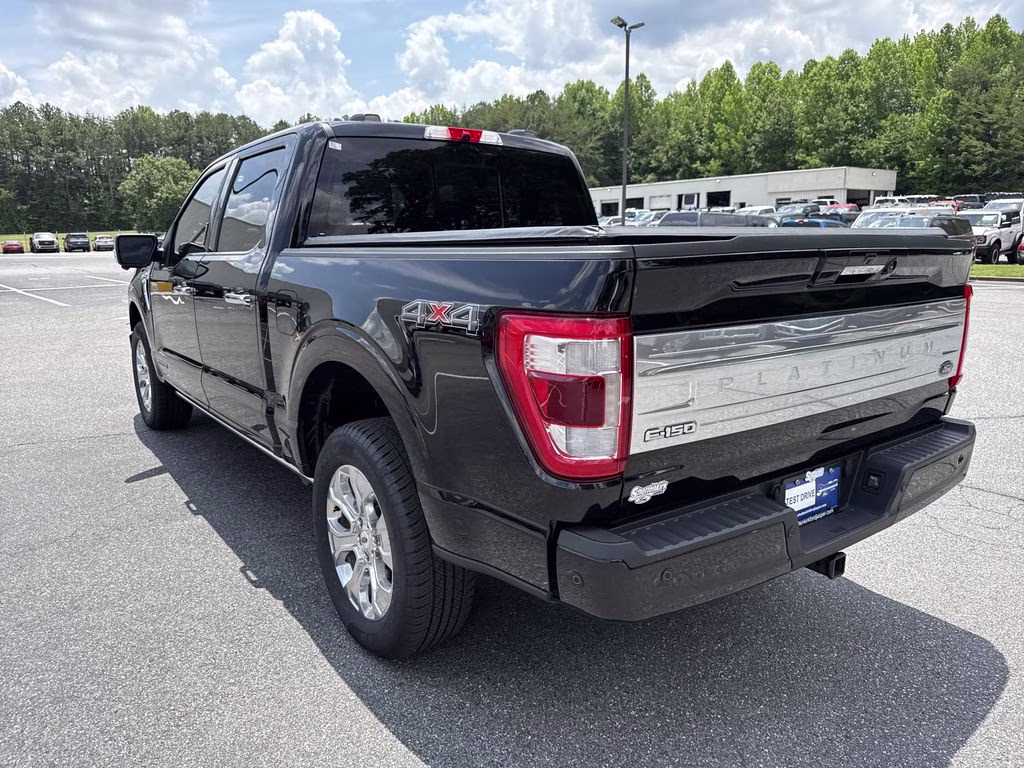 2022 Agate Black Metallic Ford F-150 Platinum 4X4 Truck