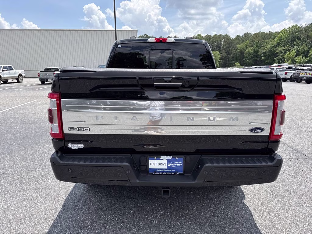 2022 Agate Black Metallic Ford F-150 Platinum 4X4 Truck