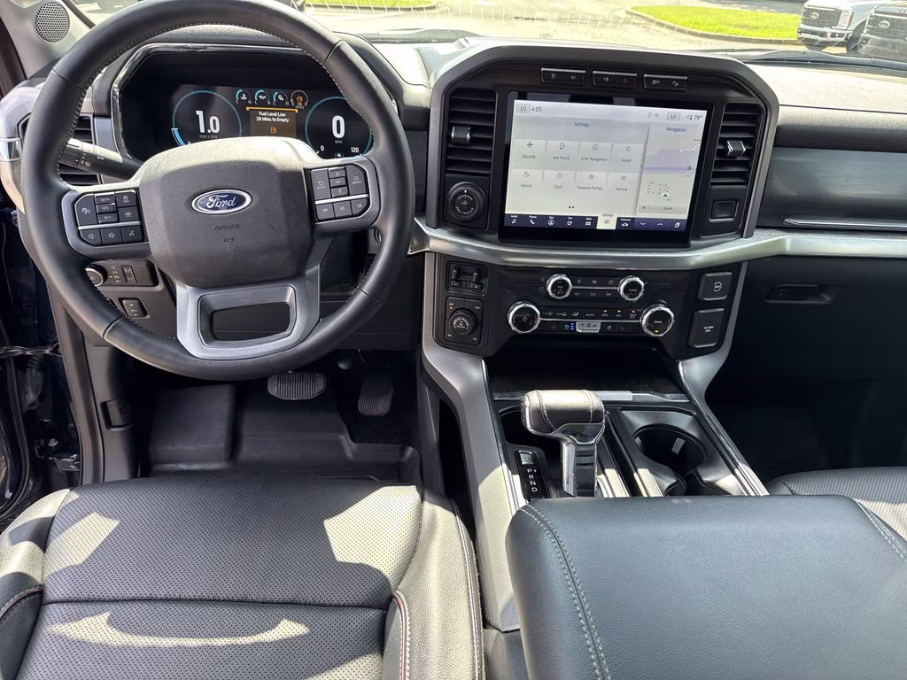 2023 Antimatter Blue Metallic Ford F-150 Lariat 4X4 Truck