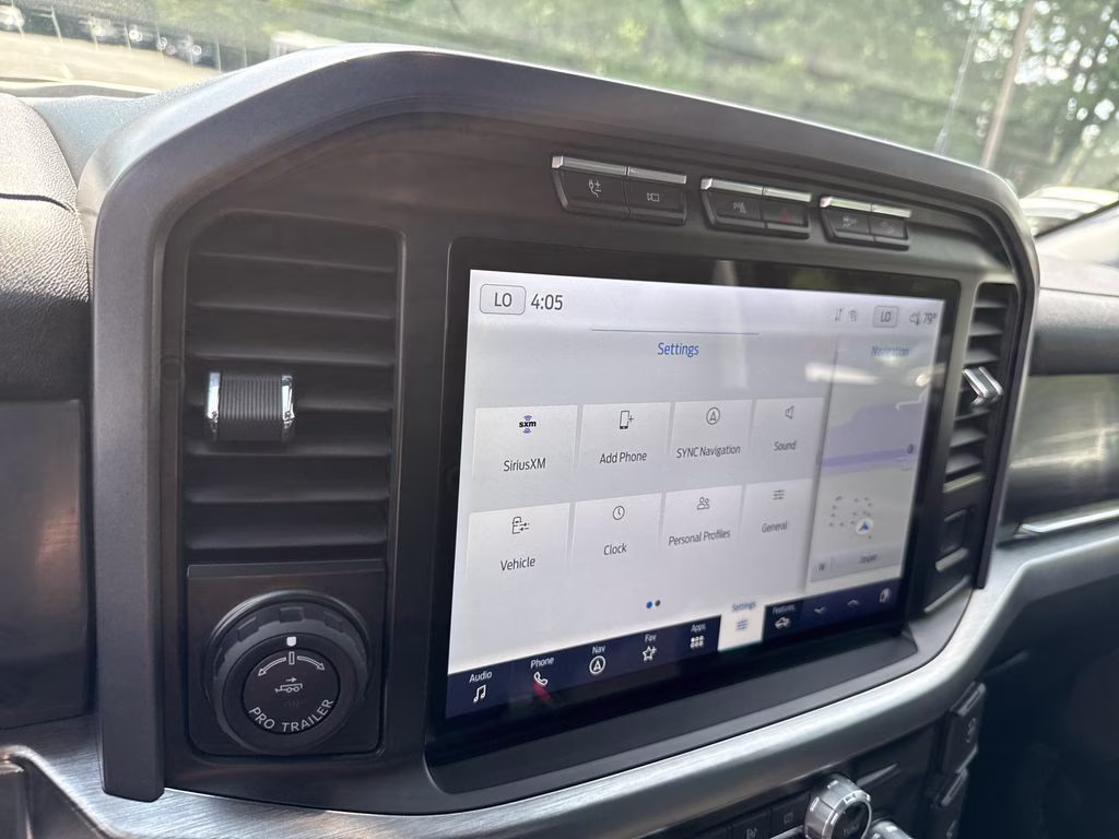 2023 Antimatter Blue Metallic Ford F-150 Lariat 4X4 Truck