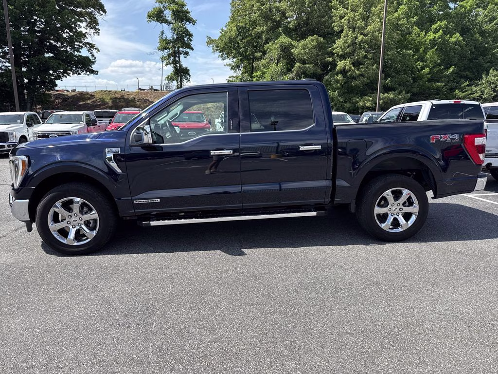 2023 Antimatter Blue Metallic Ford F-150 Lariat 4X4 Truck