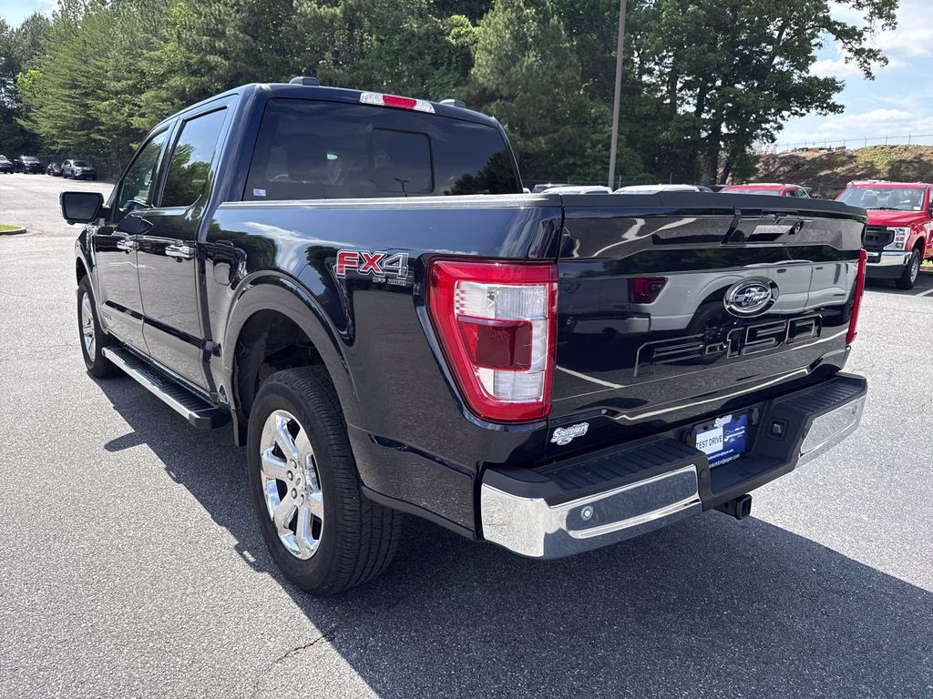 2023 Antimatter Blue Metallic Ford F-150 Lariat 4X4 Truck