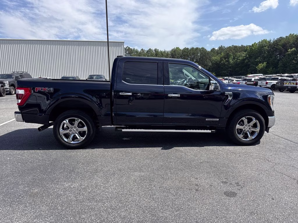 2023 Antimatter Blue Metallic Ford F-150 Lariat 4X4 Truck