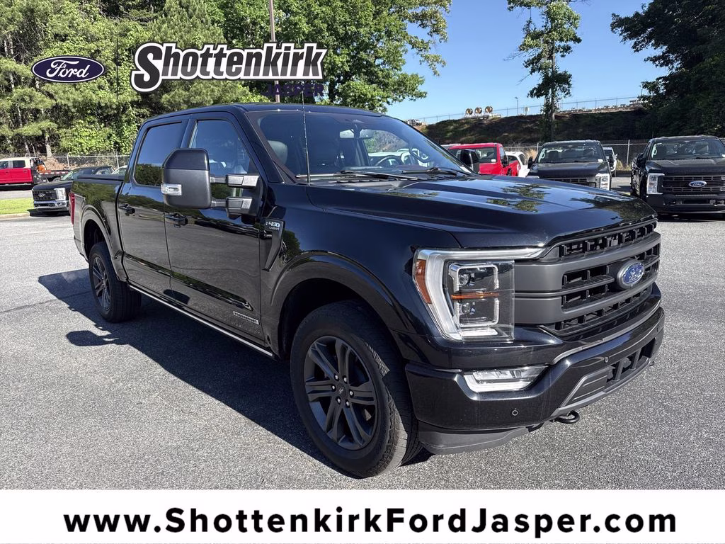 2023 Agate Black Metallic Ford F-150 Lariat 4X4 Truck