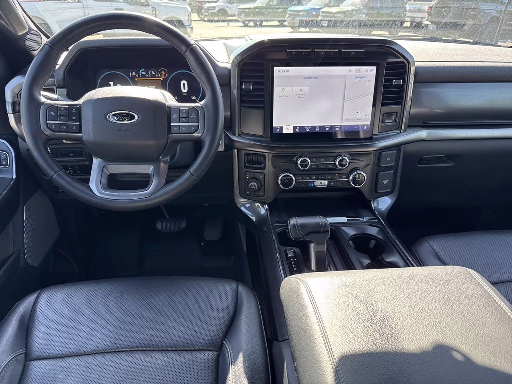 2023 Agate Black Metallic Ford F-150 Lariat 4X4 Truck