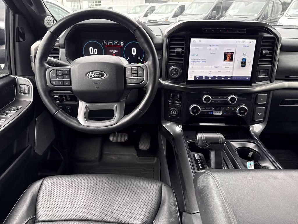 2023 Agate Black Metallic Ford F-150 Lariat 4X4 Truck