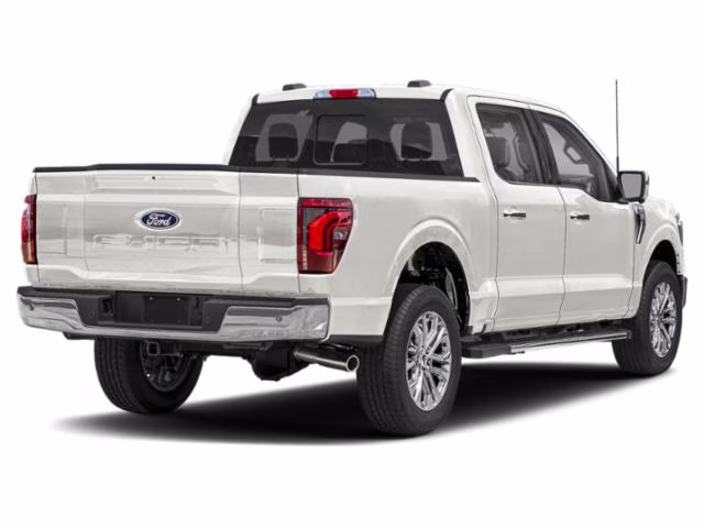 2024 White Metallic Ford F-150 Lariat 4X4 Truck