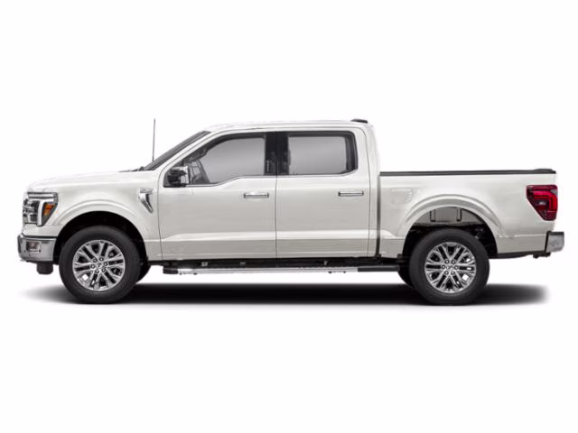 2024 White Metallic Ford F-150 Lariat 4X4 Truck
