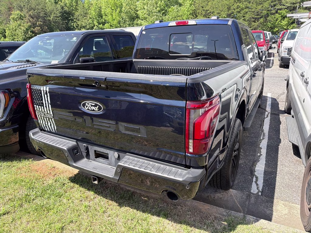 2024 Antimatter Blue Metallic Ford F-150 Lariat 4X4 Truck