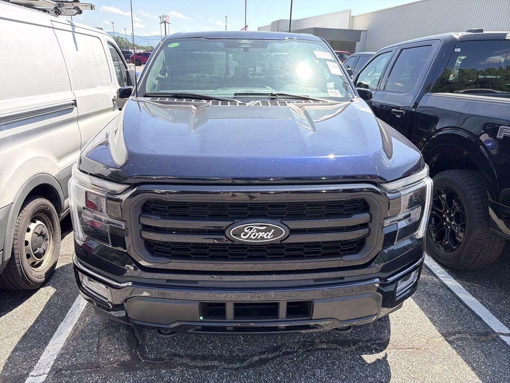 2024 Antimatter Blue Metallic Ford F-150 Lariat 4X4 Truck