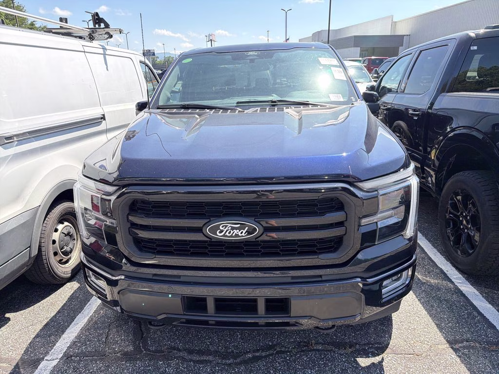 2024 Antimatter Blue Metallic Ford F-150 Lariat 4X4 Truck