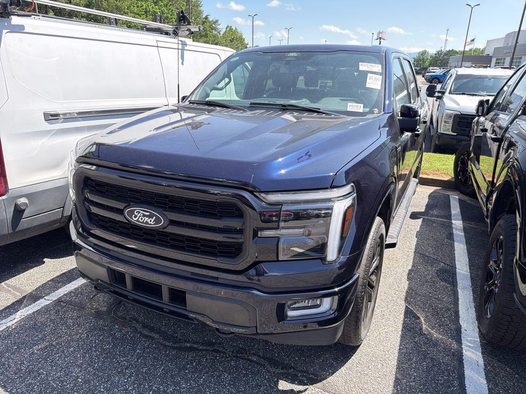 2024 Antimatter Blue Metallic Ford F-150 Lariat 4X4 Truck