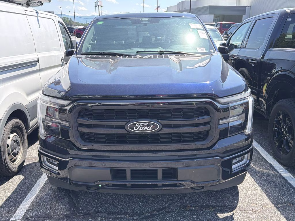 2024 Antimatter Blue Metallic Ford F-150 Lariat 4X4 Truck