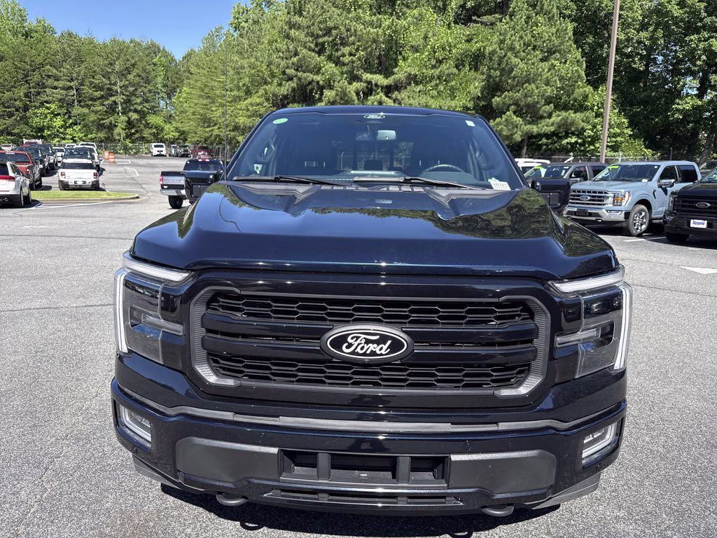 2024 Antimatter Blue Metallic Ford F-150 Lariat 4X4 Truck