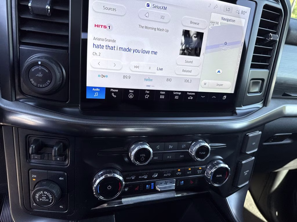 2024 Antimatter Blue Metallic Ford F-150 Lariat 4X4 Truck