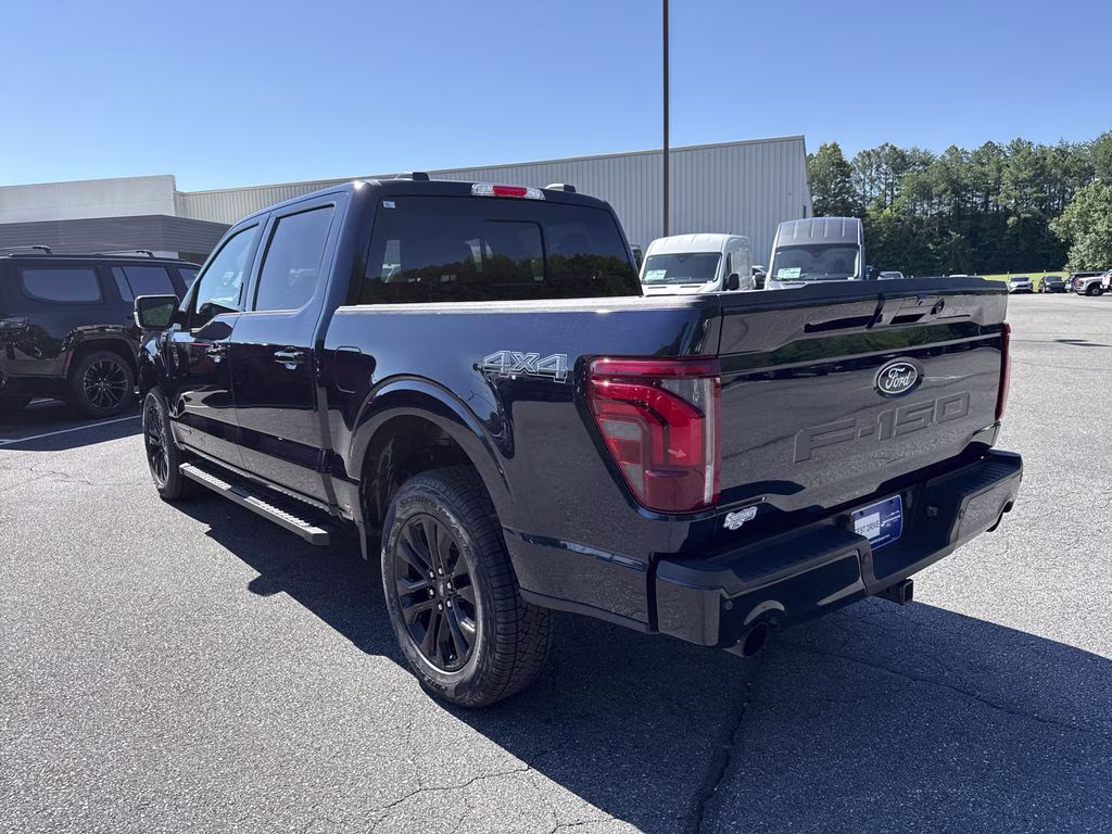 2024 Antimatter Blue Metallic Ford F-150 Lariat 4X4 Truck
