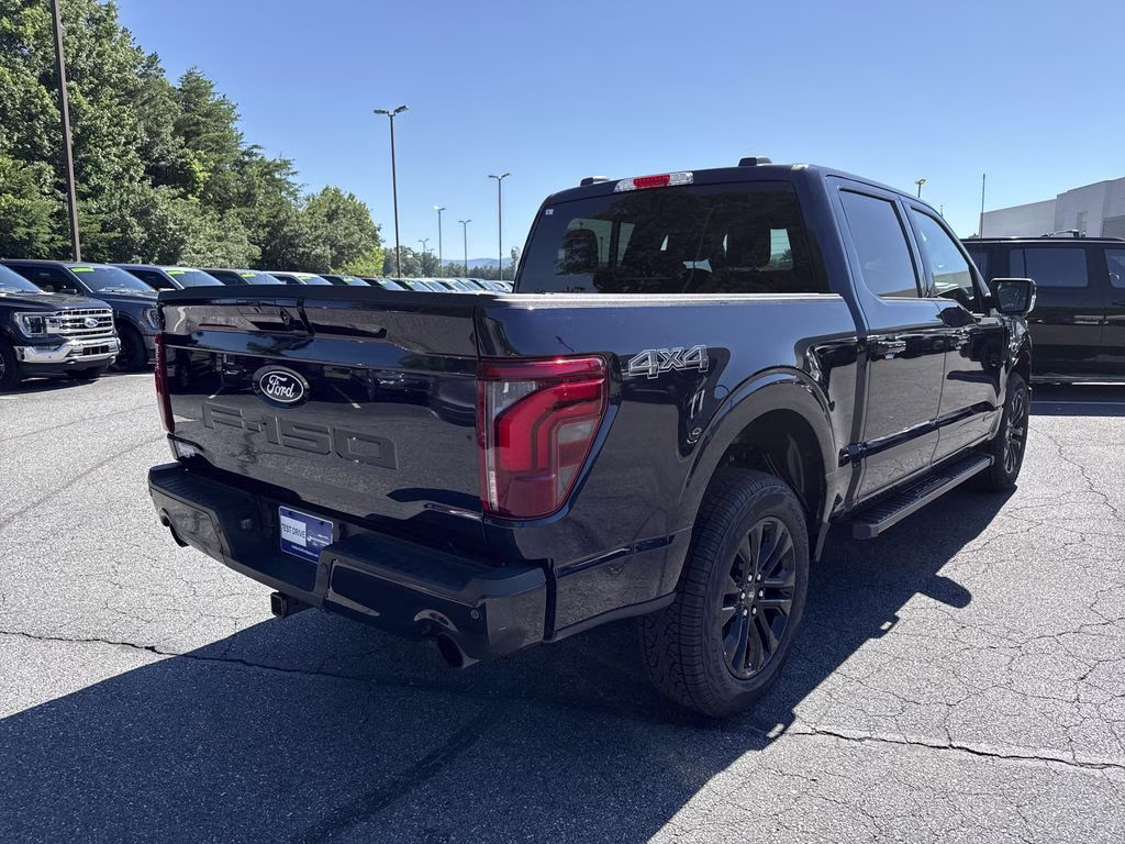 2024 Antimatter Blue Metallic Ford F-150 Lariat 4X4 Truck