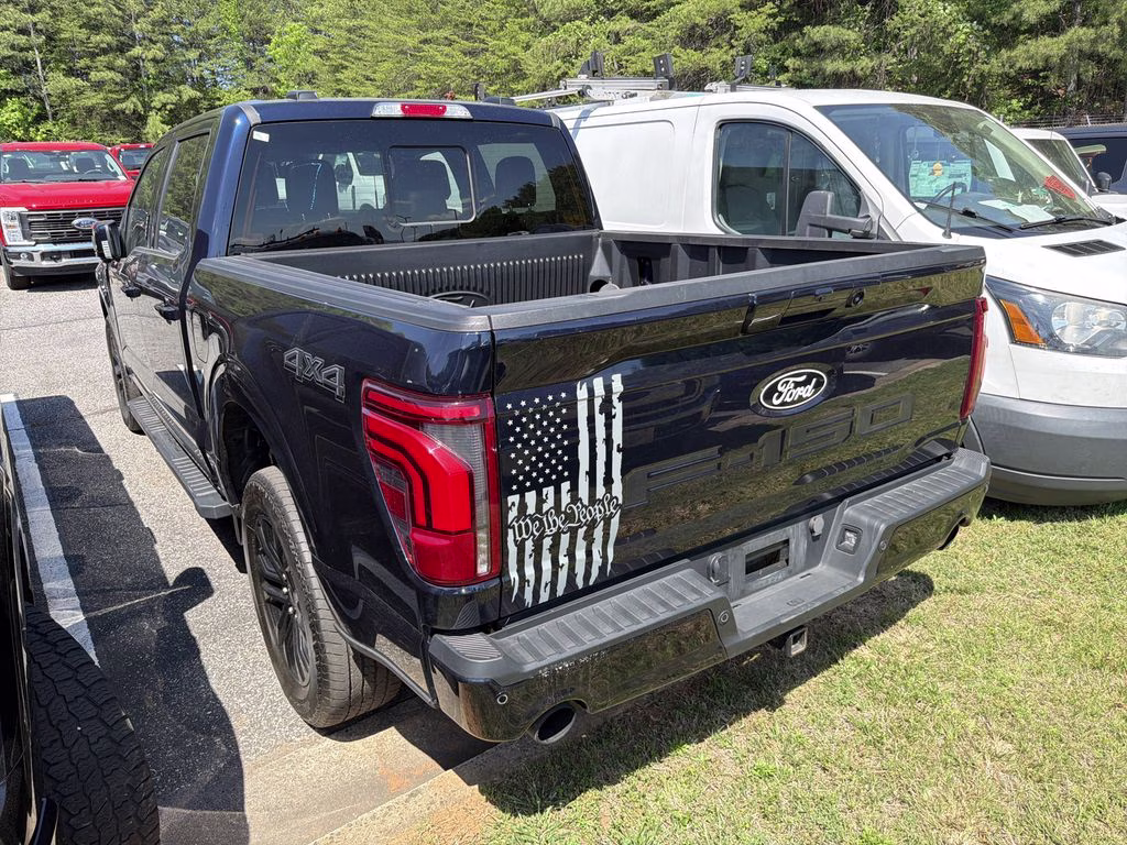 2024 Antimatter Blue Metallic Ford F-150 Lariat 4X4 Truck