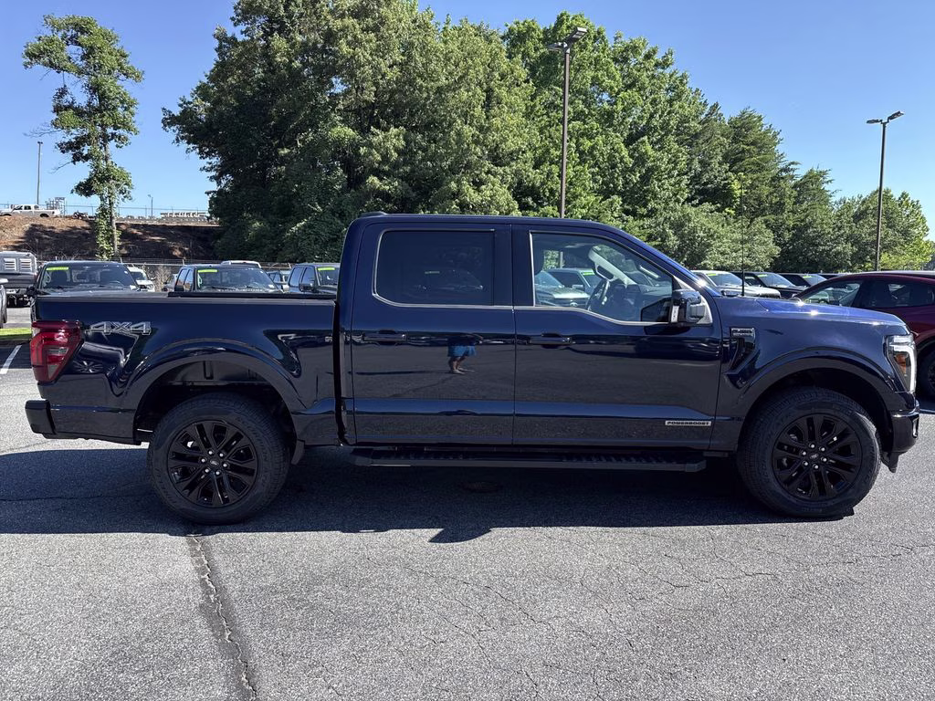 2024 Antimatter Blue Metallic Ford F-150 Lariat 4X4 Truck