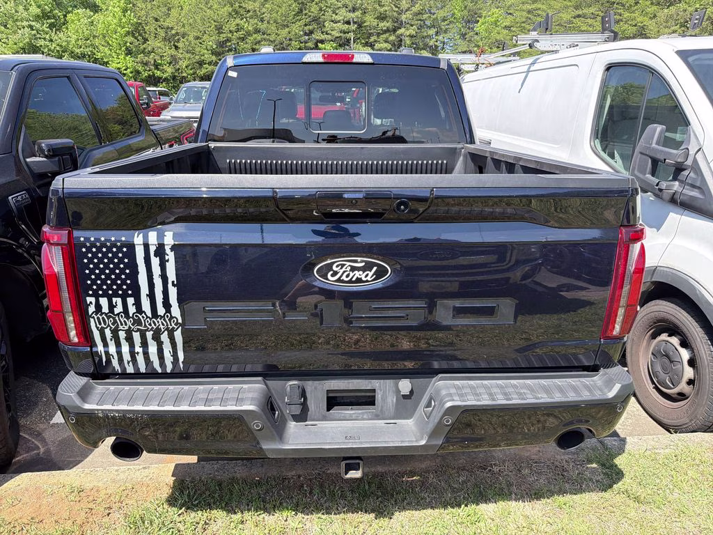 2024 Antimatter Blue Metallic Ford F-150 Lariat 4X4 Truck