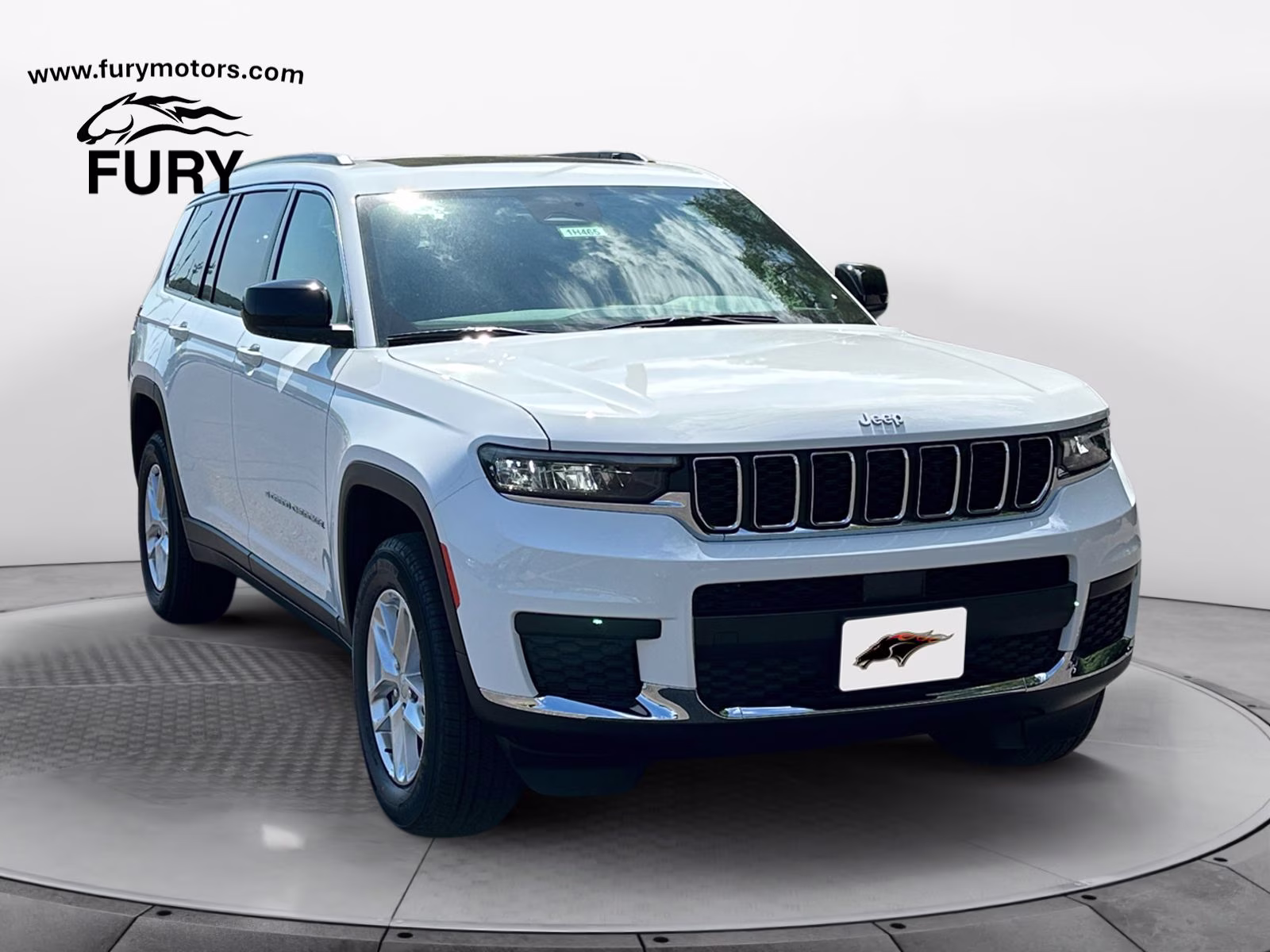 2026 Bright White Clearcoat Jeep Grand Cherokee L Laredo 4X4 SUV