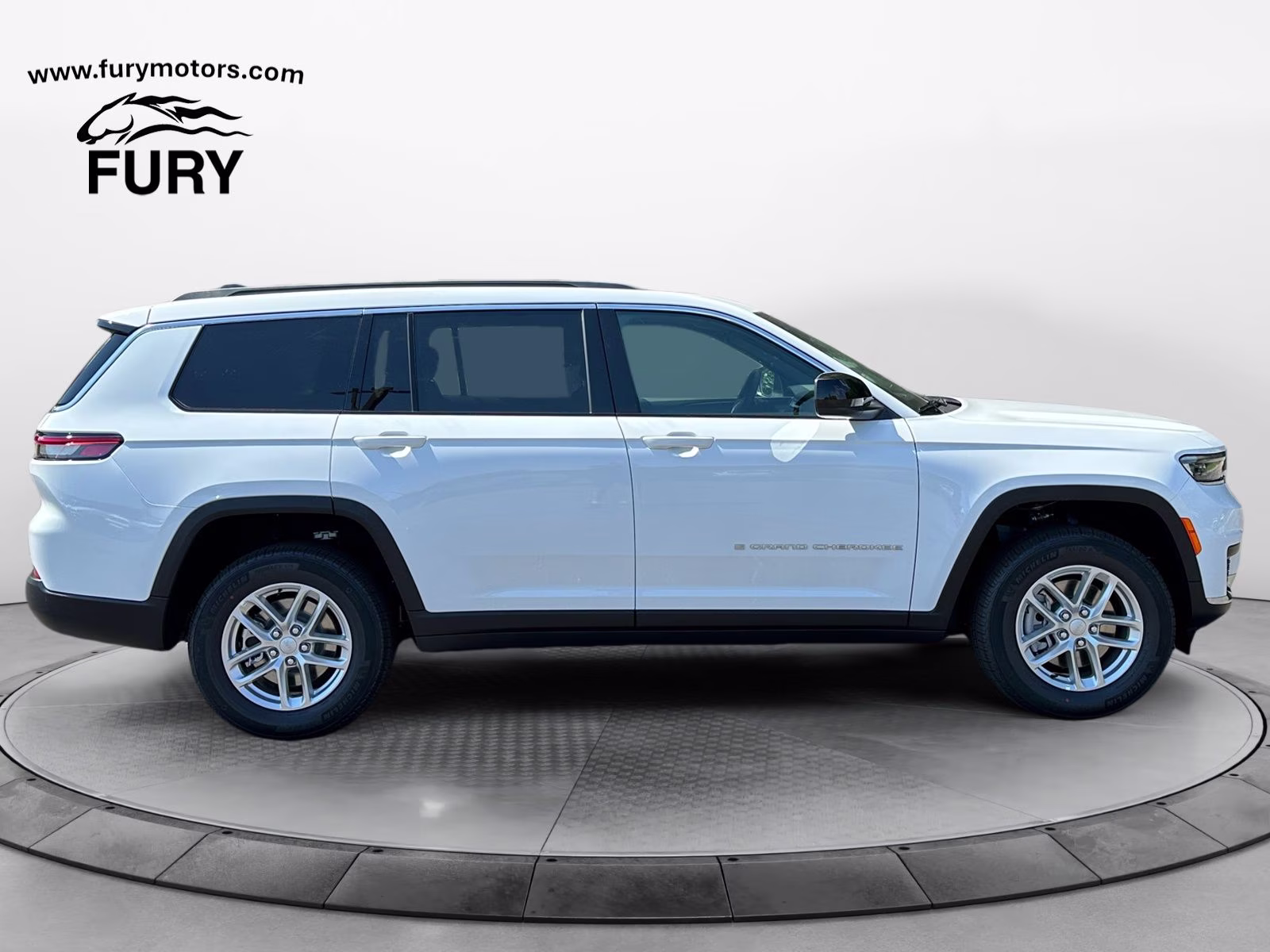 2026 Bright White Clearcoat Jeep Grand Cherokee L Laredo 4X4 SUV