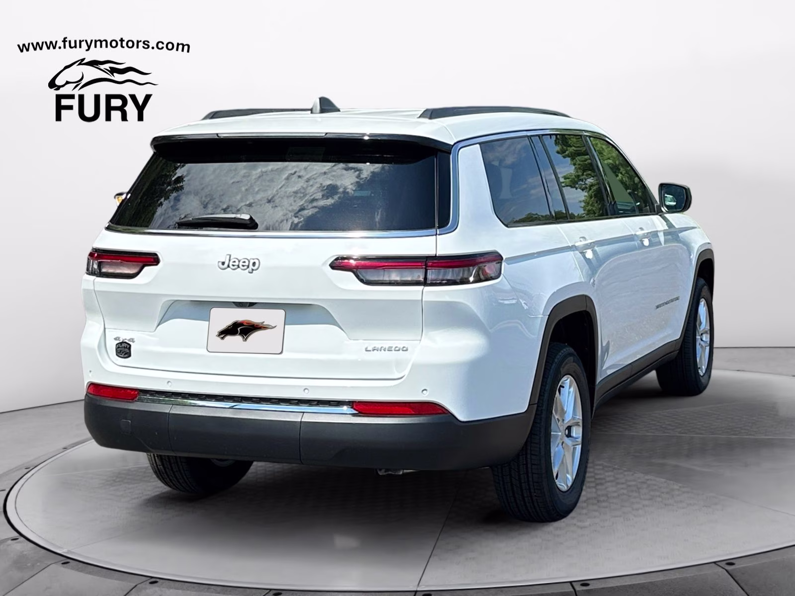 2026 Bright White Clearcoat Jeep Grand Cherokee L Laredo 4X4 SUV