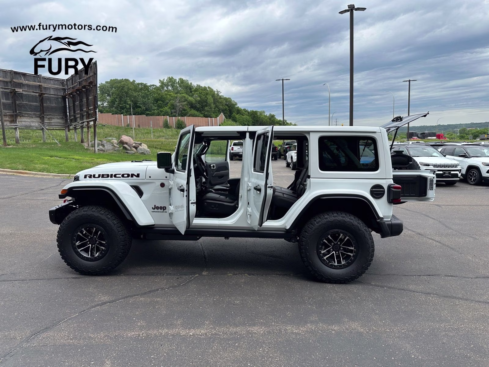 2026 Bright White Clearcoat Jeep Wrangler Rubicon X 4X4 SUV