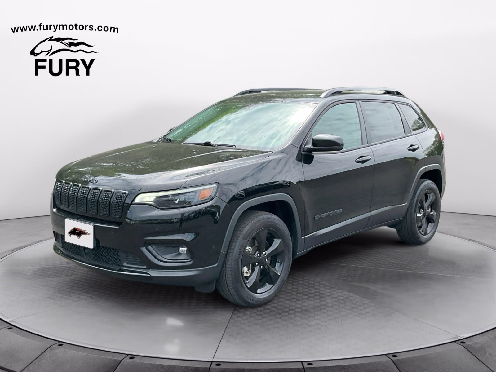 2023 Diamond Black Crystal Pearlcoat Jeep Cherokee Altitude 4X4 SUV