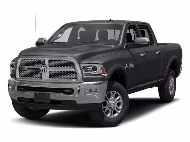 2017 Granite Crystal Metallic Clearcoat Ram 3500 Laramie 4X4 Truck