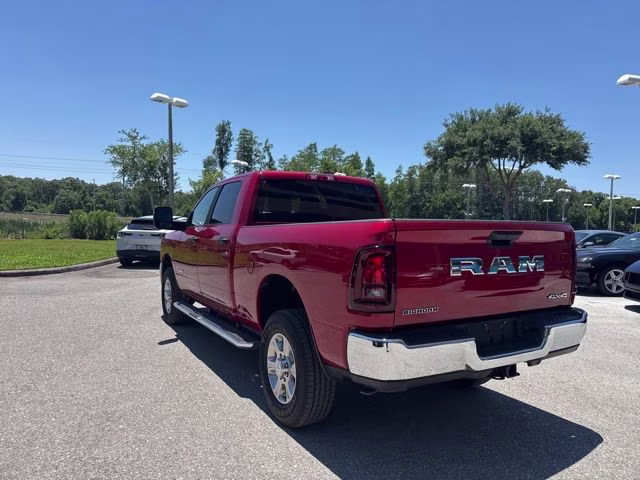 2026 Molten Red Pearlcoat Ram 2500 Big Horn Crew Cab Pickup 4X4 Truck