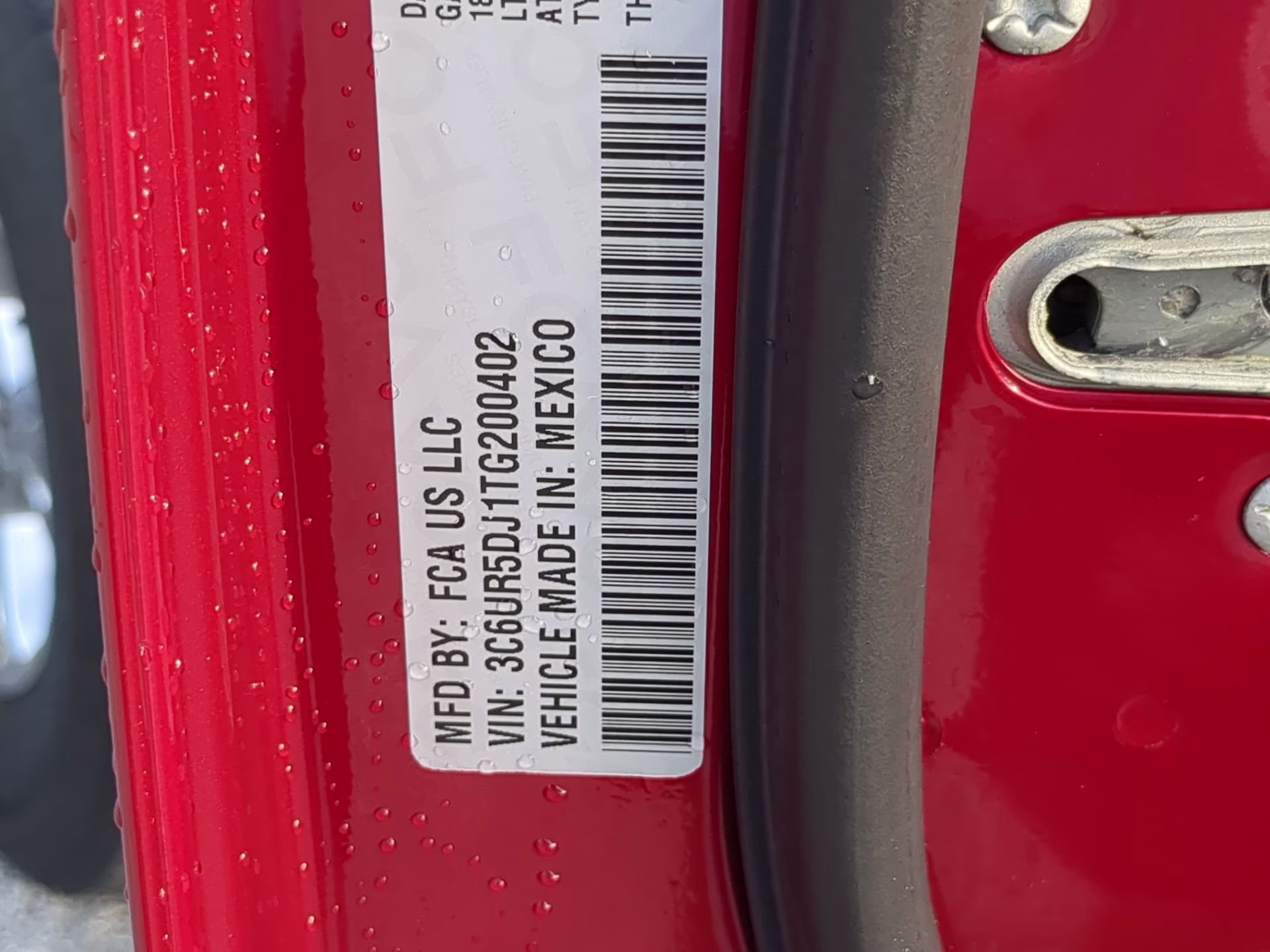 2026 Molten Red Pearlcoat Ram 2500 Big Horn Crew Cab Pickup 4X4 Truck