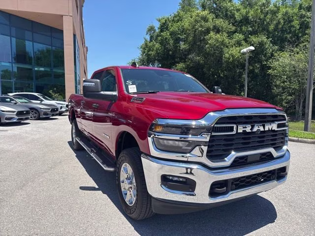 2026 Molten Red Pearlcoat Ram 2500 Big Horn Crew Cab Pickup 4X4 Truck