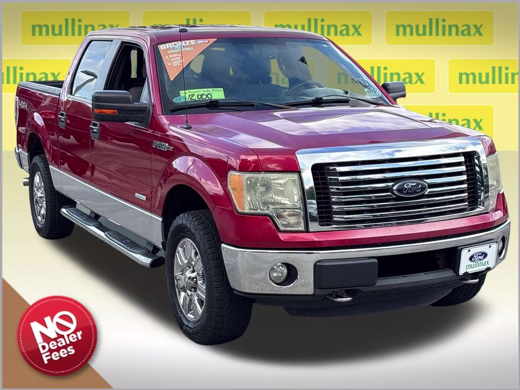 2012 Red Candy Metallic Tinted Clearcoat Ford F-150 XLT 4X4 Truck