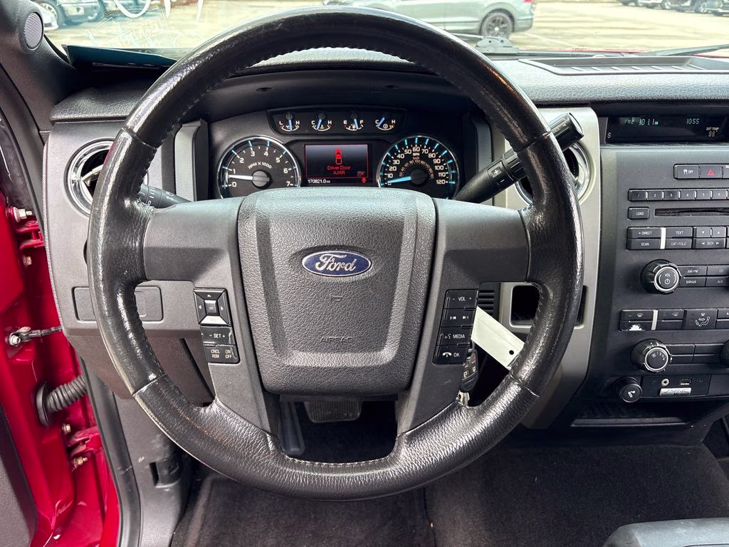 2012 Red Candy Metallic Tinted Clearcoat Ford F-150 XLT 4X4 Truck