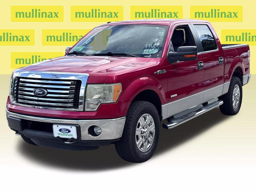 2012 Red Candy Metallic Tinted Clearcoat Ford F-150 XLT 4X4 Truck